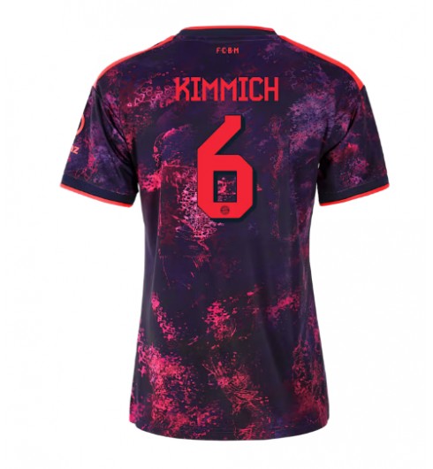 Bayern Munich Joshua Kimmich #6 Alternativní Dres pro Dámské 2026-27 Krátký Rukáv Bayern Munich Joshua Kimmich #6 Alternativní Dres pro Dámské 2026-27 Krátký Rukáv